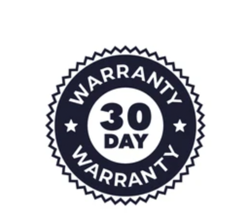 30 Day Warranty